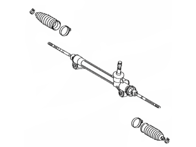 Toyota 45510-06021 Steering Gear Assembly