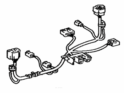 Toyota 88605-22341 Harness Sub-Assembly, Cooler Wiring