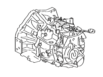 Toyota 30300-12G50 TRANSAXLE Assembly, Manual