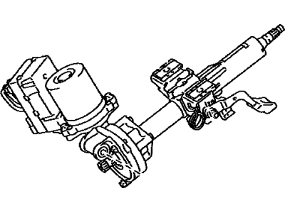 2014 Toyota Sienna Steering Column - 45250-08043