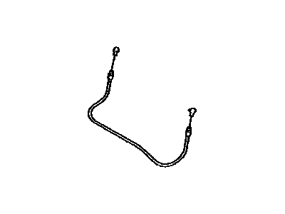 Toyota 72570-08020 Cable Assembly, RECLINING