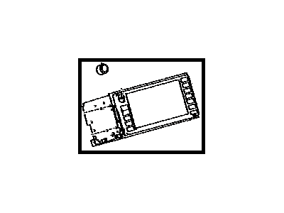 Toyota 86120-08250 Receiver Assembly, Radio