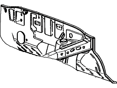 Toyota 55101-12171 Panel Sub-Assembly, Dash