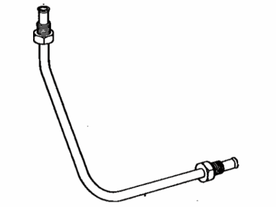 Toyota 25601-24021 Pipe Sub-Assembly, EGR