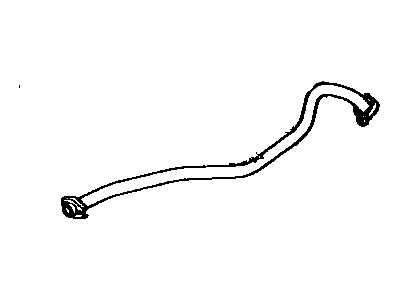 Toyota 17403-26030 Center Exhaust Pipe Assembly