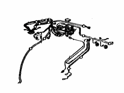 Toyota 82049-12010 Wiring Sub-Assembly, Rear WIPER