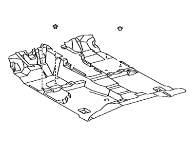 Toyota 58510-04870-B2 Mat Assembly, Floor