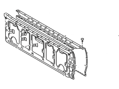 Toyota 65701-04030 Rail Sub-Assembly, Tail
