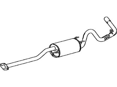 Toyota 17430-0P030 Exhaust Tail Pipe Assembly