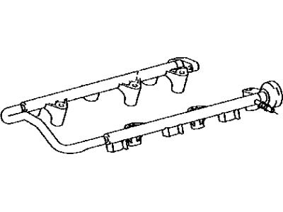 Toyota 23807-75082 Pipe Sub-Assembly, Fuel