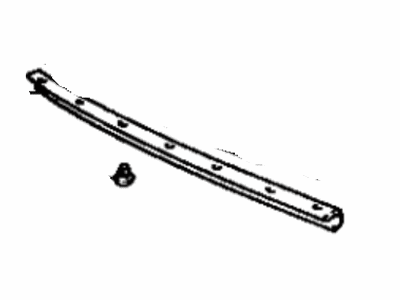 Toyota 53381-01010 Seal, Hood To Radiator Support