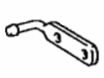Toyota 17572-14010 Bracket, Exhaust Pipe Center, Front