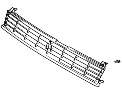 Toyota 53101-02020-E0 Radiator Grille Sub-Assembly