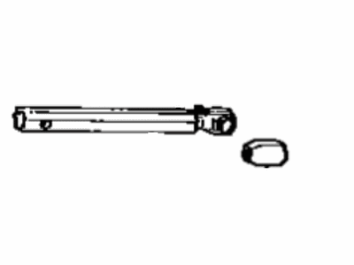 Toyota 73013-20030-02 Plate Sub-Assembly, Front Seat Belt Inner Anchor, RH