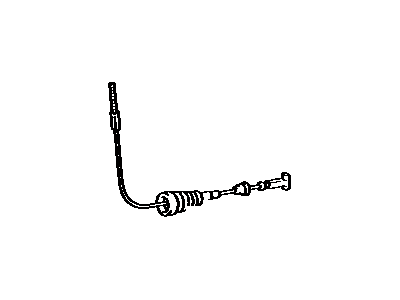 Toyota 46410-20270 Cable Assembly, Parking Brake