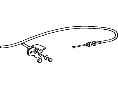Toyota 78180-20760 Cable Assy, Accelerator Control