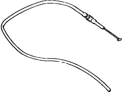 1988 Toyota Celica Throttle Cable - 35520-20190
