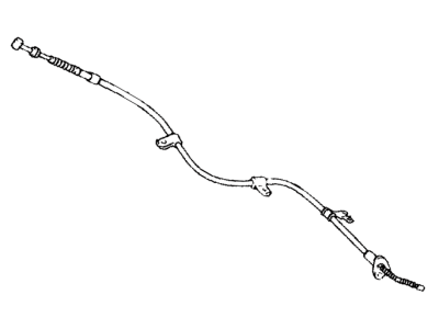 Toyota 46430-47050 Cable Assembly, Parking Brake