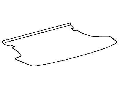 Toyota 64711-52080-B0 Mat, Luggage Compartment Floor