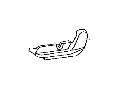 Toyota 71812-52230-E0 Shield, Front Seat Cushion
