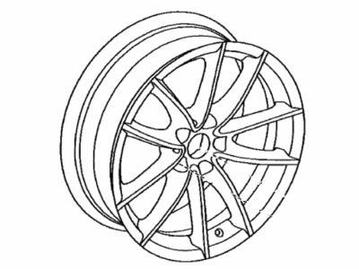 2021 Toyota GR Supra Spare Wheel - 42611-WAA05