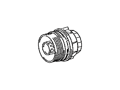 Toyota 15620-0T010 Cap Assembly, Oil Filter
