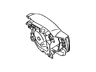 Toyota 45130-02530-B0 Pad Assembly, Steering W