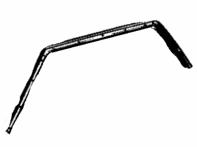 Toyota 62362-12050 RETAINER Assembly, Roof Side Rail WEATHERSTRIP, LH