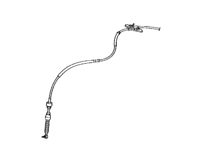 Toyota 33820-07100 Cable Assembly, TRANSMIS