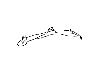 Toyota 55972-0R010 Duct, Side DEFROSTER