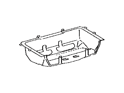 Toyota 58571-42090 Tray, Luggage Compartment