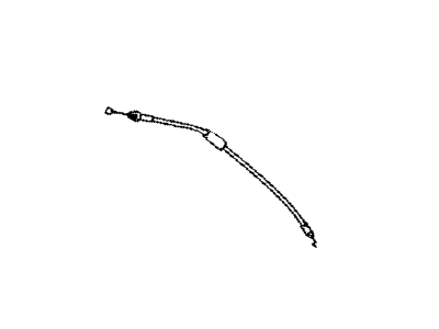 Toyota 69750-02180 Cable Assembly, Front Door