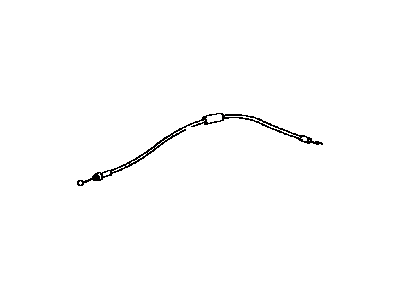 Toyota 69770-02210 Cable Assembly, Rear Door