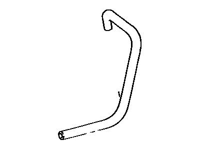 Toyota 87245-12221 Hose, Heater Water, Outlet A