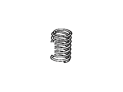 Toyota 48231-28071 Spring, Coil, Rear