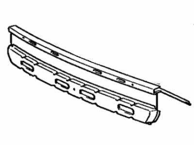 Toyota 52021-28010 Reinforcement Sub-Assembly, Front Bumper