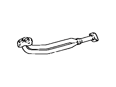 Toyota 17401-73060 Front Exhaust Pipe Assembly