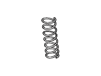 Toyota 48231-16470 Spring, Coil, Rear