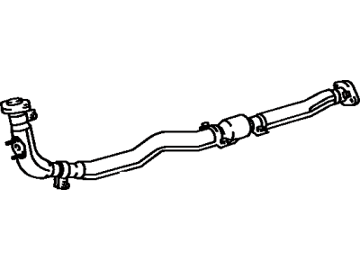 Toyota 17410-11540 Front Exhaust Pipe Assembly
