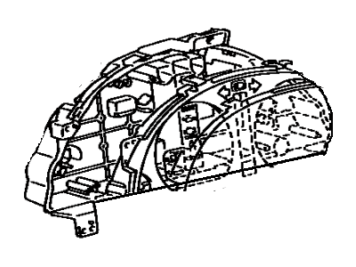 1994 Toyota Tercel Instrument Cluster - 83132-1G650