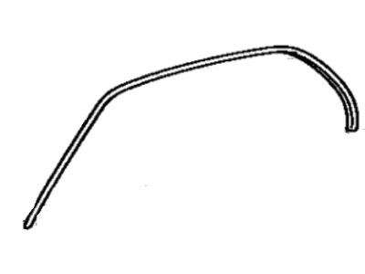 Toyota 75552-16190 Moulding, Roof Drip Side Finish, LH
