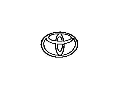 1992 Toyota Camry Emblem - 75441-06010