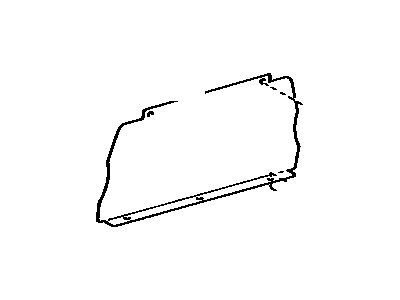Toyota 64275-52020-B2 Cover Sub-Assy, Room Partition