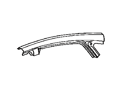 Toyota 61218-47010 Rail, Roof Side, Out