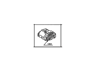 Toyota 90980-12831 Housing, Connector F