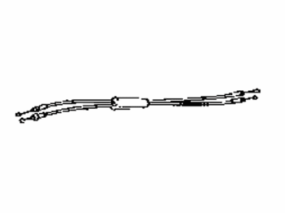 Toyota 69730-62010 Cable Assembly, Rear Door
