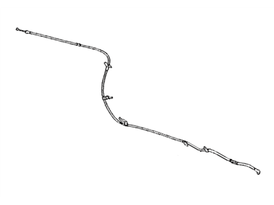 Toyota 46430-62010 Cable Assembly, Parking