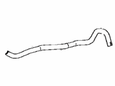 Toyota 16BB1-77030 Hose, Fc Cooling Ion