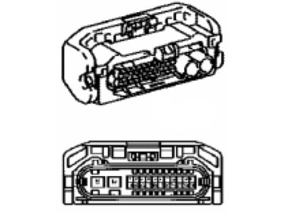 Toyota 90980-12A92 Housing, Connector F