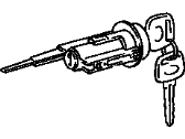 Toyota Solara Ignition Lock Cylinder - 69057-33170 Cylinder & Key Set, Ignition Switch Lock